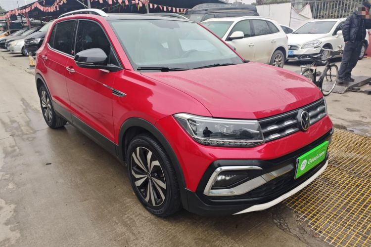 Used Volkswagen T-Cross 2021 280TSI DSG Luxury Edition Front Right 45 Deg