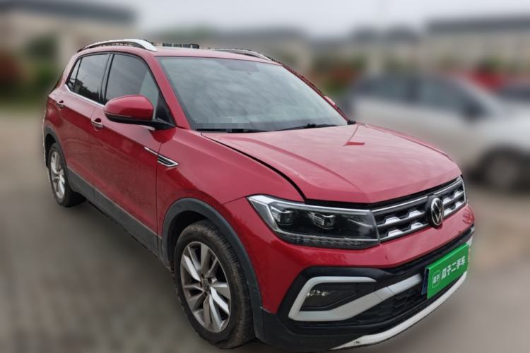 Used Volkswagen T-Cross 2021 280TSI DSG Comfort Edition Front Right 45 Deg