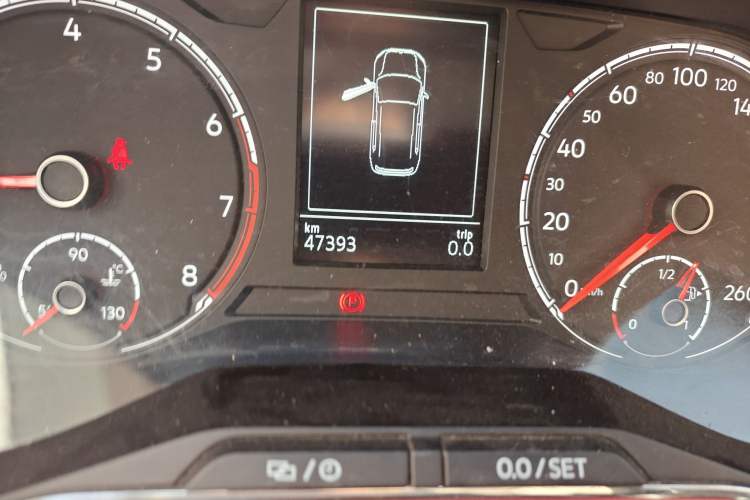 Used Volkswagen T-Cross 2021 1.5L Automatic Comfort Edition Odometer Close Up