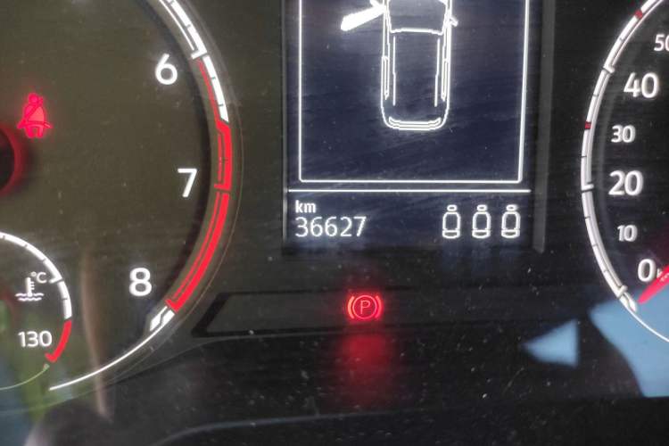 Used Volkswagen T-Cross 2021 1.5L Automatic Comfort Edition Odometer Close Up