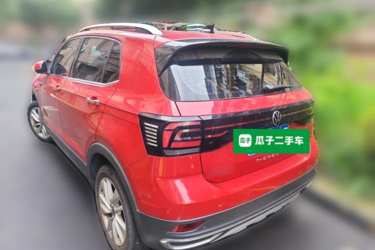 Used Volkswagen T-Cross 2021 1.5L Automatic Comfort Edition Rear Left 45 Deg