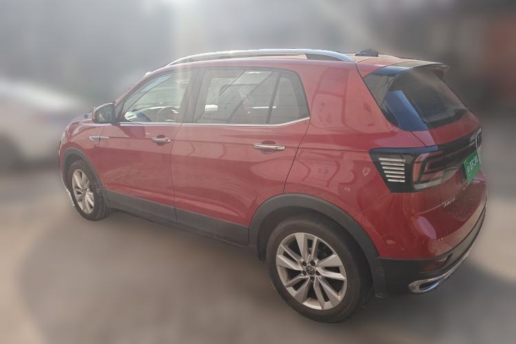 Used Volkswagen T-Cross 2021 1.5L Automatic Comfort Edition Rear Left 45 Deg