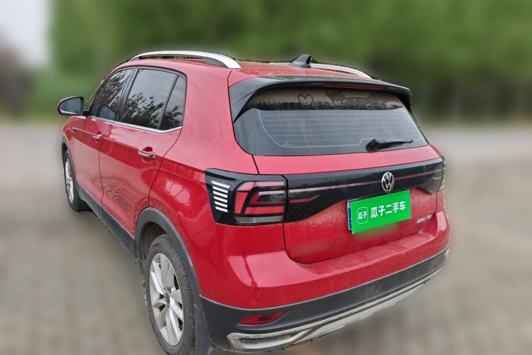 Used Volkswagen T-Cross 2021 280TSI DSG Comfort Edition Rear Left 45 Deg