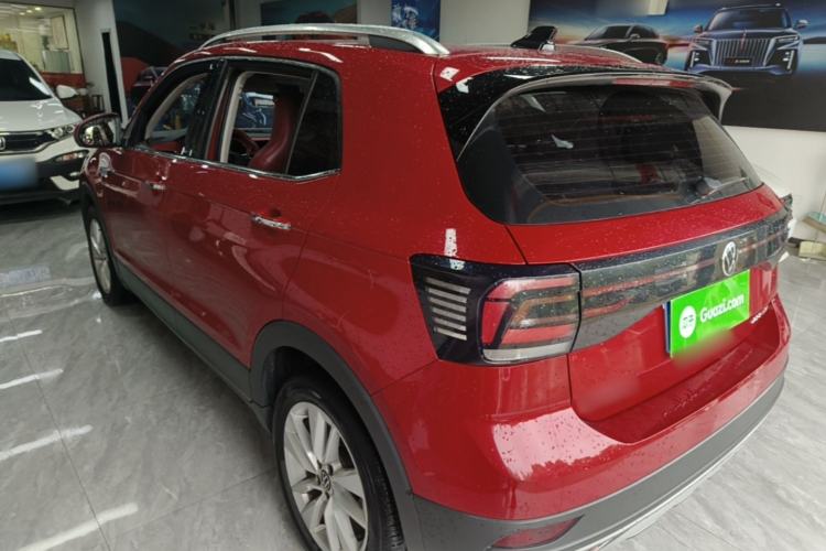 Used Volkswagen T-Cross 2021 280TSI DSG Comfort Edition Rear Left 45 Deg