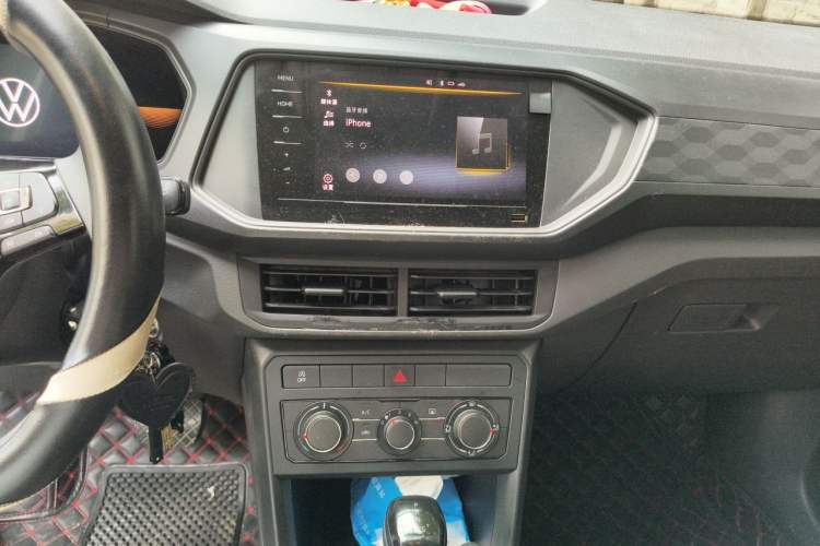 Used Volkswagen T-Cross 2021 1.5L Automatic Fashion Edition Audio And AC Panel