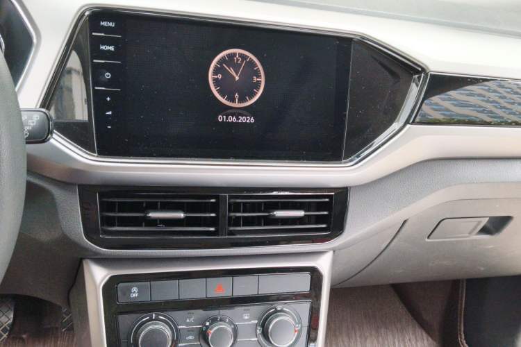 Used Volkswagen T-Cross 2021 1.5L Automatic Comfort Edition Audio And AC Panel