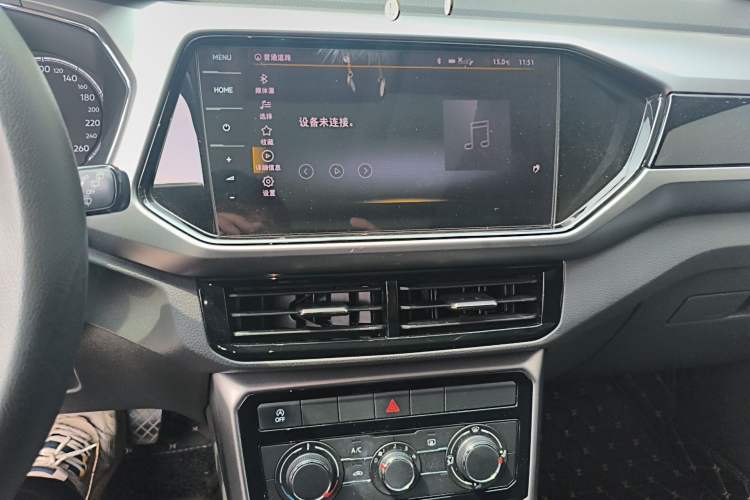 Used Volkswagen T-Cross 2021 280TSI DSG Comfort Edition Audio And AC Panel
