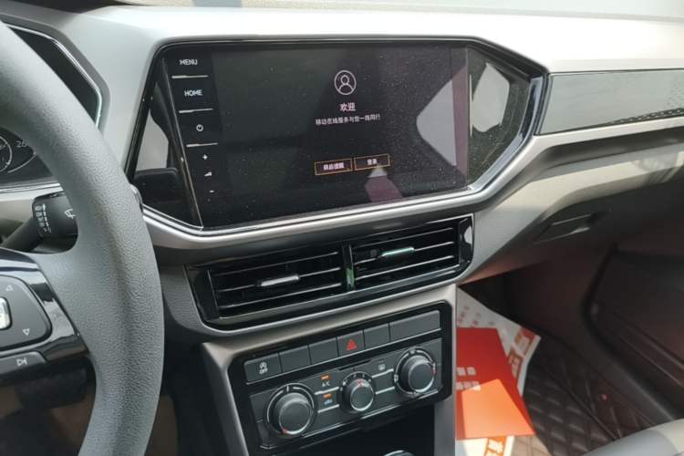 Used Volkswagen T-Cross 2021 280TSI DSG Comfort Edition Audio And AC Panel