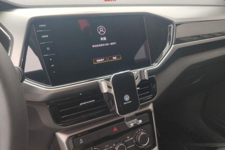 Used Volkswagen T-Cross 2021 280TSI DSG Comfort Edition Audio And AC Panel