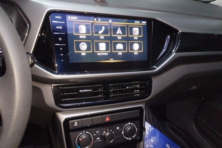 Used Volkswagen T-Cross 2021 280TSI DSG Comfort Edition Audio And AC Panel