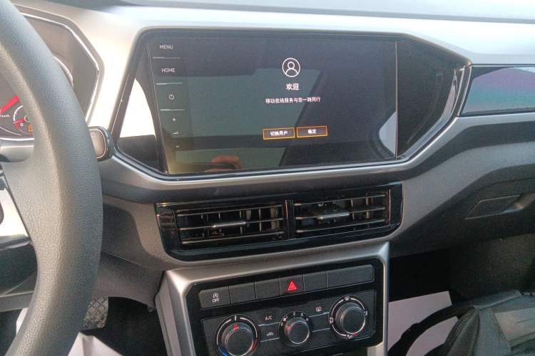 Used Volkswagen T-Cross 2021 280TSI DSG Comfort Edition Audio And AC Panel