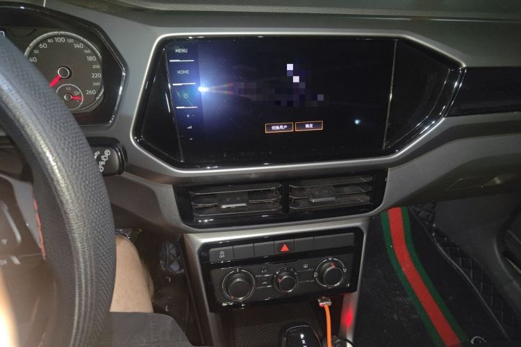 Used Volkswagen T-Cross 2021 280TSI DSG Comfort Edition Audio And AC Panel