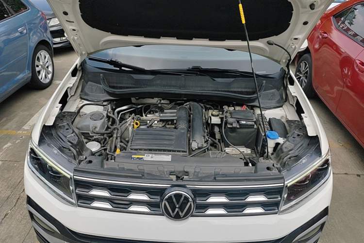Used Volkswagen T-Cross 2021 280TSI DSG Comfort Edition Engine Bay