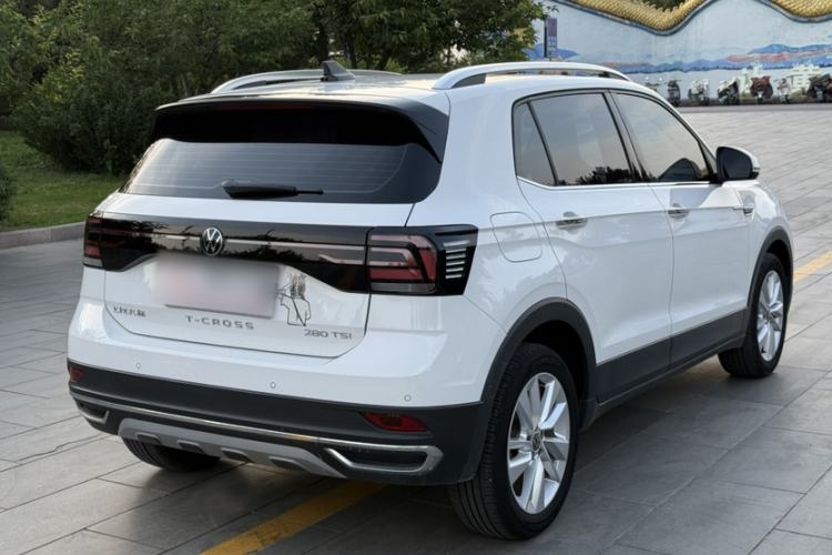 Used Volkswagen T-Cross 2021 280TSI DSG Comfort Edition Exterior 4
