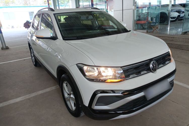 Used Volkswagen T-Cross 2021 1.5L Automatic Fashion Edition Front Right 45 Deg