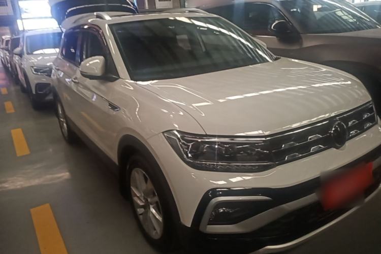 Used Volkswagen T-Cross 2021 280TSI DSG Comfort Edition Front Right 45 Deg
