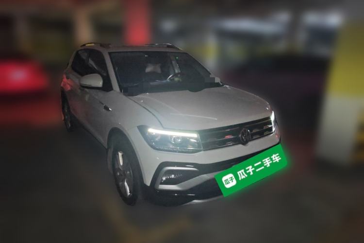 Used Volkswagen T-Cross 2021 280TSI DSG Comfort Edition Front Right 45 Deg