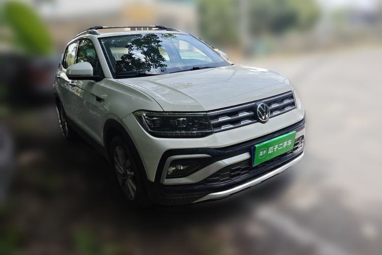 Used Volkswagen T-Cross 2021 280TSI DSG Comfort Edition Front Right 45 Deg