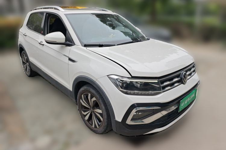 Used Volkswagen T-Cross 2021 280TSI DSG Luxury Edition Front Right 45 Deg