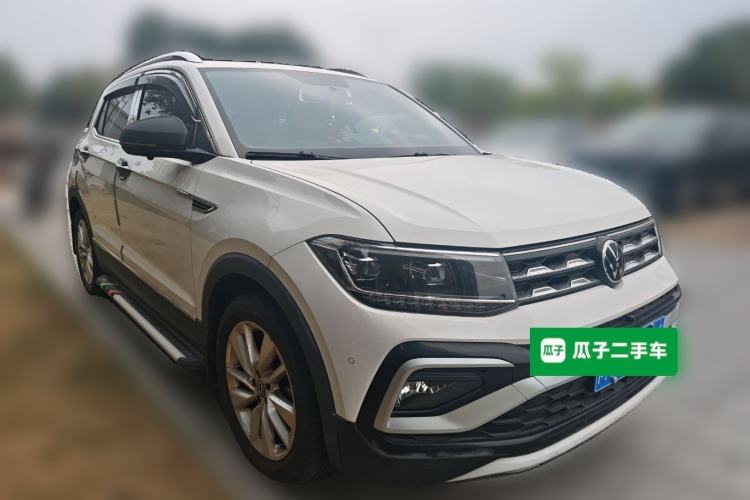 Used Volkswagen T-Cross 2021 280TSI DSG Comfort Edition Front Right 45 Deg