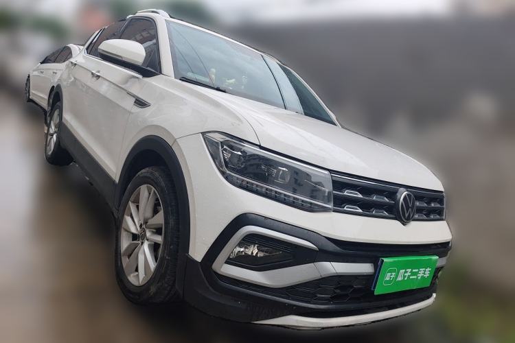Used Volkswagen T-Cross 2021 1.5L Automatic Comfort Edition Front Right 45 Deg