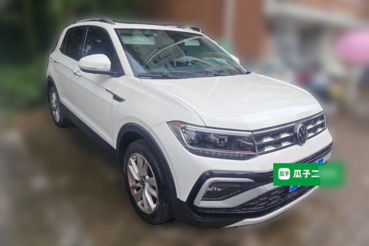 Used Volkswagen T-Cross 2021 1.5L Automatic Comfort Edition Front Right 45 Deg