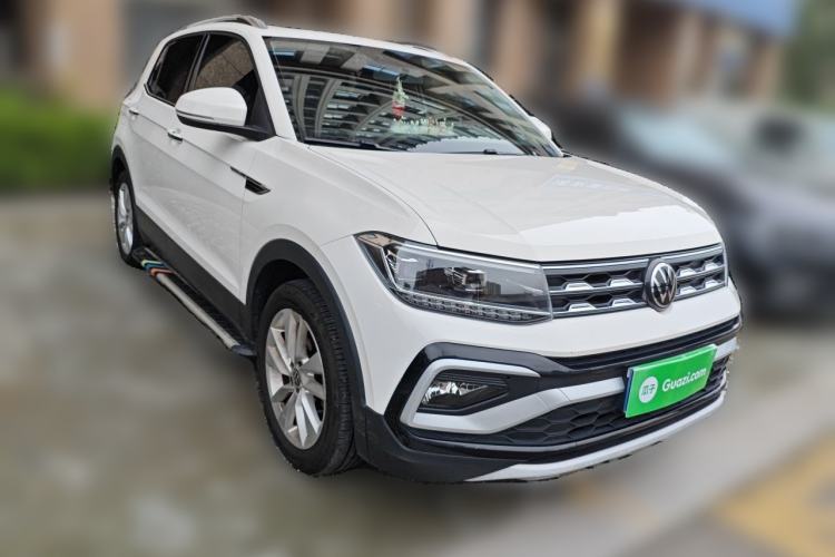 Used Volkswagen T-Cross 2021 1.5L Automatic Comfort Edition Front Right 45 Deg