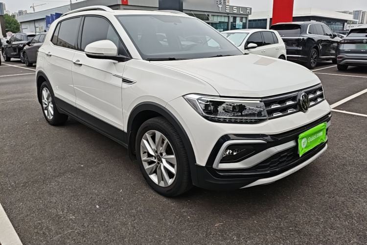 Used Volkswagen T-Cross 2021 280TSI DSG Comfort Edition Front Right 45 Deg