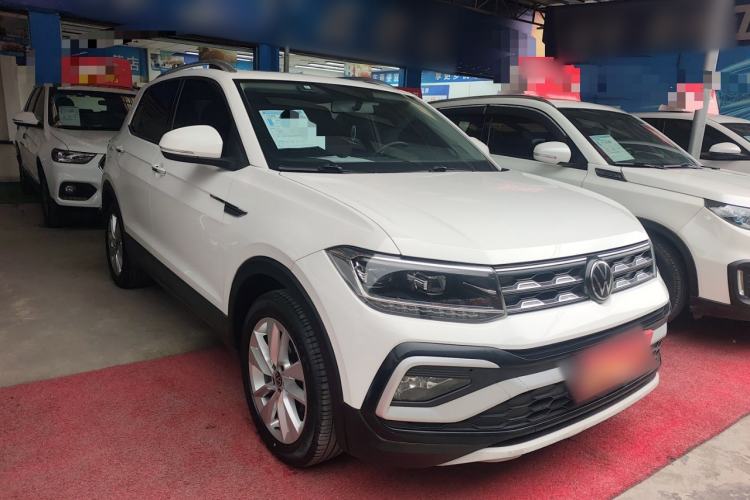 Used Volkswagen T-Cross 2021 280TSI DSG Comfort Edition Front Right 45 Deg