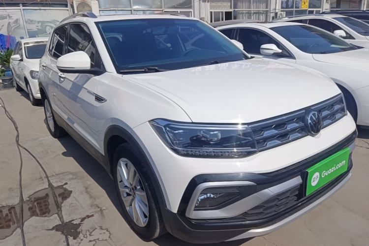 Used Volkswagen T-Cross 2021 280TSI DSG Comfort Edition Front Right 45 Deg