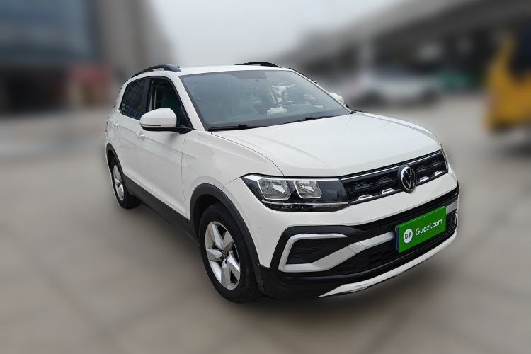 Used Volkswagen T-Cross 2021 1.5L Automatic Fashion Edition Front Right 45 Deg