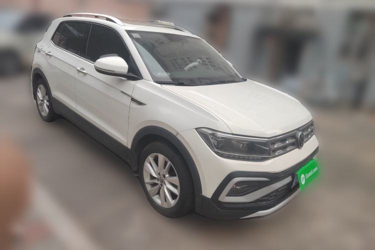 Used Volkswagen T-Cross 2021 1.5L Automatic Comfort Edition Front Right 45 Deg