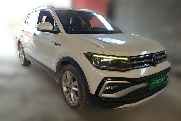 Used Volkswagen T-Cross 2021 280TSI DSG Comfort Edition Front Right 45 Deg