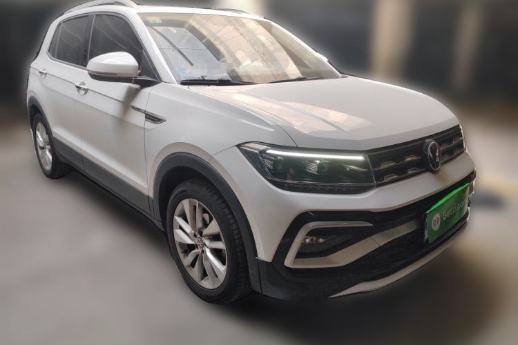 Used Volkswagen T-Cross 2021 280TSI DSG Comfort Edition Front Right 45 Deg