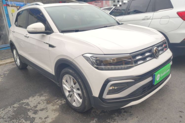 Used Volkswagen T-Cross 2021 280TSI DSG Comfort Edition Front Right 45 Deg