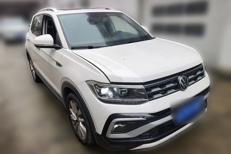 Used Volkswagen T-Cross 2021 1.5L Automatic Comfort Edition Front Right 45 Deg