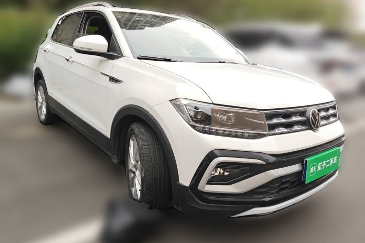 Used Volkswagen T-Cross 2021 280TSI DSG Comfort Edition Front Right 45 Deg