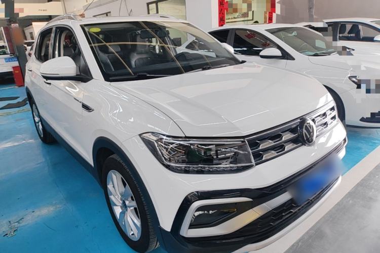 Used Volkswagen T-Cross 2021 280TSI DSG Comfort Edition Front Right 45 Deg