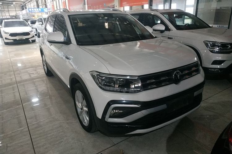 Used Volkswagen T-Cross 2021 1.5L Automatic Comfort Edition Front Right 45 Deg