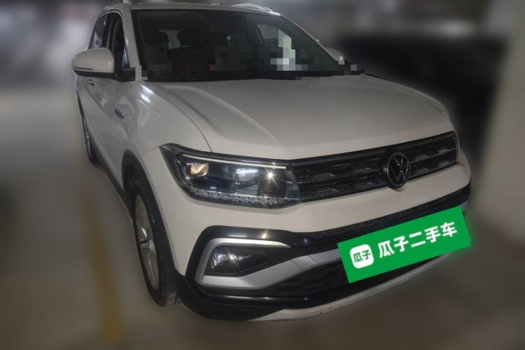 Used Volkswagen T-Cross 2021 280TSI DSG Comfort Edition Front Right 45 Deg