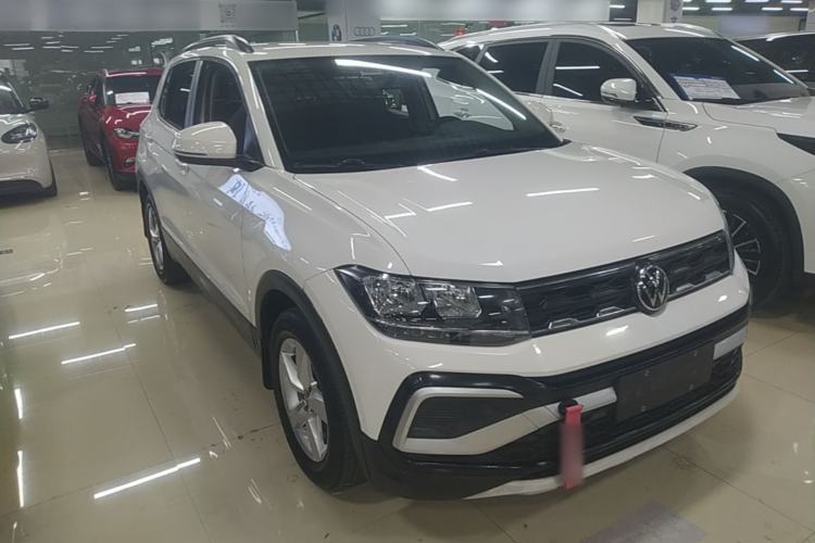 Used Volkswagen T-Cross 2021 1.5L Automatic Fashion Edition Front Right 45 Deg