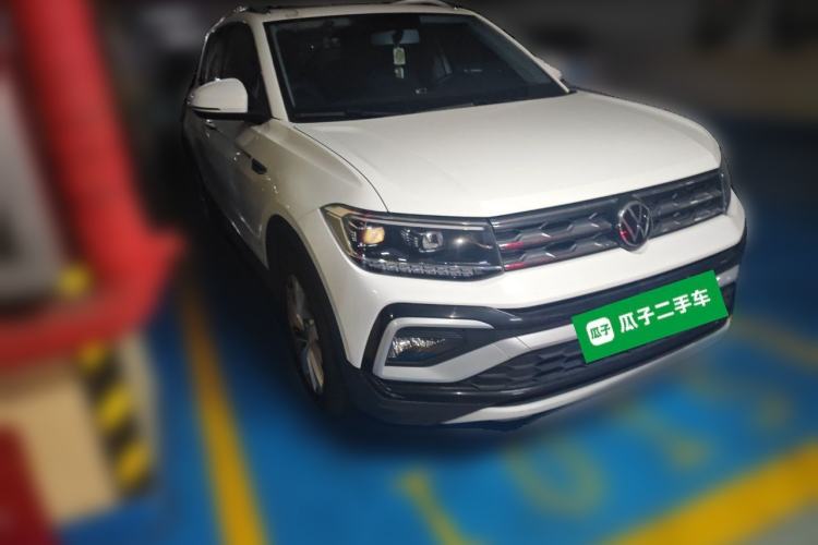 Used Volkswagen T-Cross 2021 280TSI DSG Comfort Edition Front Right 45 Deg
