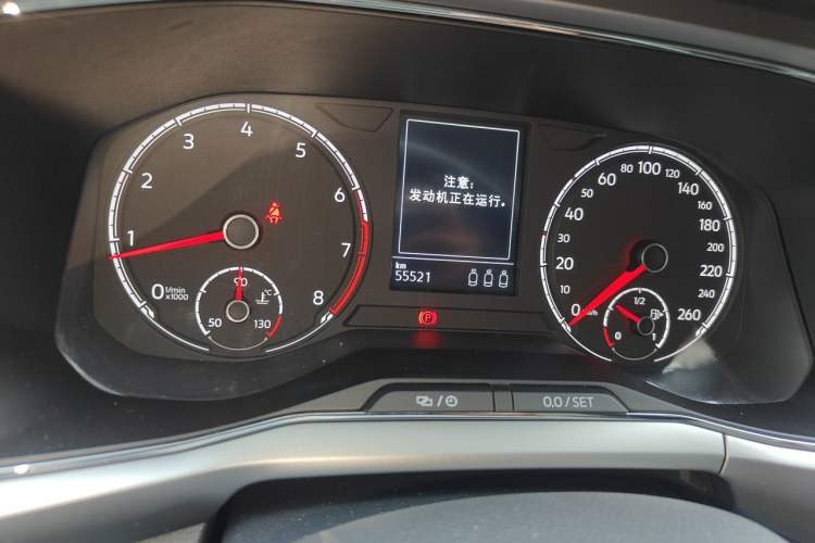 Used Volkswagen T-Cross 2021 280TSI DSG Comfort Edition Odometer Close Up