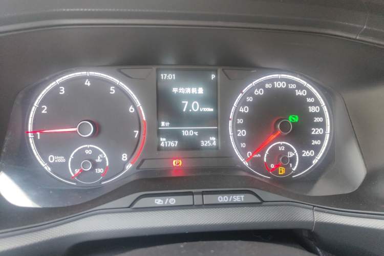 Used Volkswagen T-Cross 2021 1.5L Automatic Fashion Edition Odometer Close Up