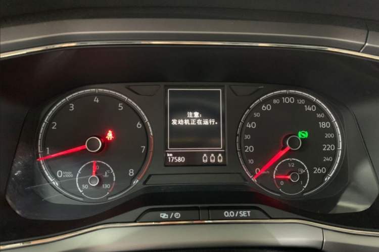 Used Volkswagen T-Cross 2021 280TSI DSG Comfort Edition Odometer Close Up