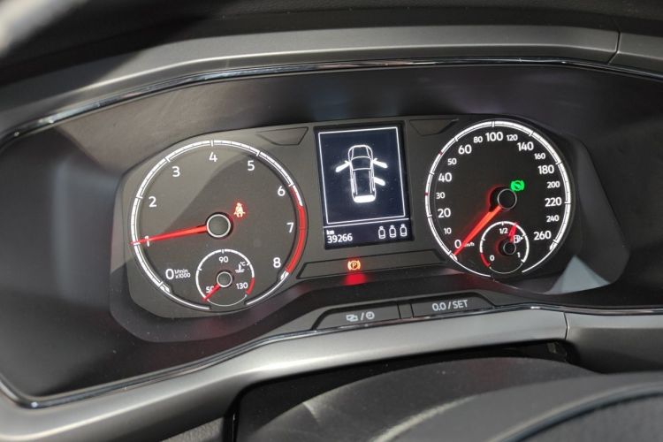 Used Volkswagen T-Cross 2021 1.5L Automatic Comfort Edition Odometer Close Up