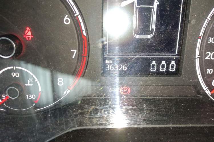Used Volkswagen T-Cross 2021 1.5L Automatic Comfort Edition Odometer Close Up