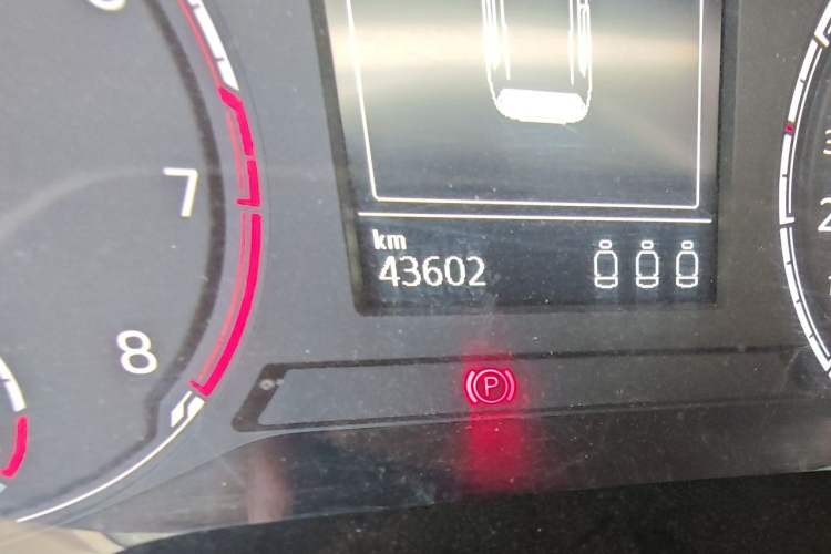 Used Volkswagen T-Cross 2021 1.5L Automatic Comfort Edition Odometer Close Up