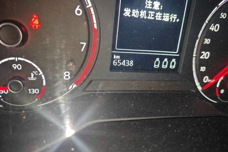 Used Volkswagen T-Cross 2021 280TSI DSG Comfort Edition Odometer Close Up