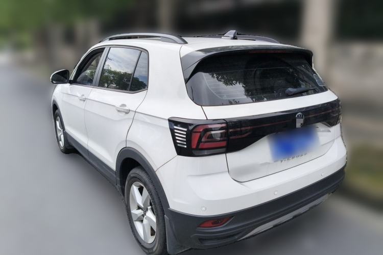 Used Volkswagen T-Cross 2021 1.5L Automatic Fashion Edition Rear Left 45 Deg